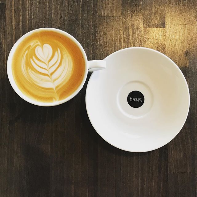 good morning!#elskaheartcoffee #latte - from Instagram