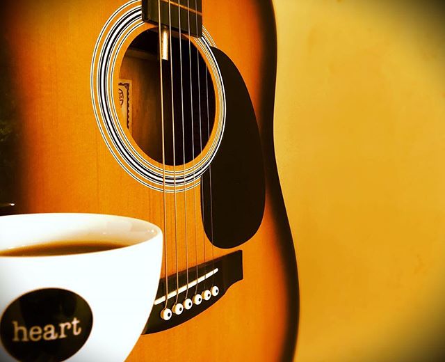 Coffee..&..music..#elskaheartcoffee #pourover #specialitycoffee #espresso #music #guitar#エルスカハートコーヒー - from Instagram