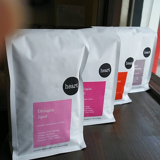 heart coffee arrived !! - from Instagram